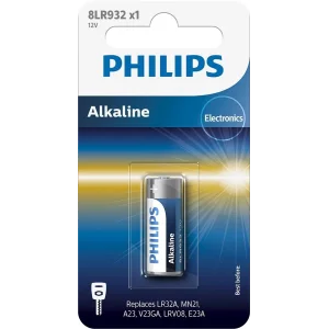 Батарейка Philips Alkaline 8LR932 (MN21, A23, V23GA, LRV08) BLI 1 UA